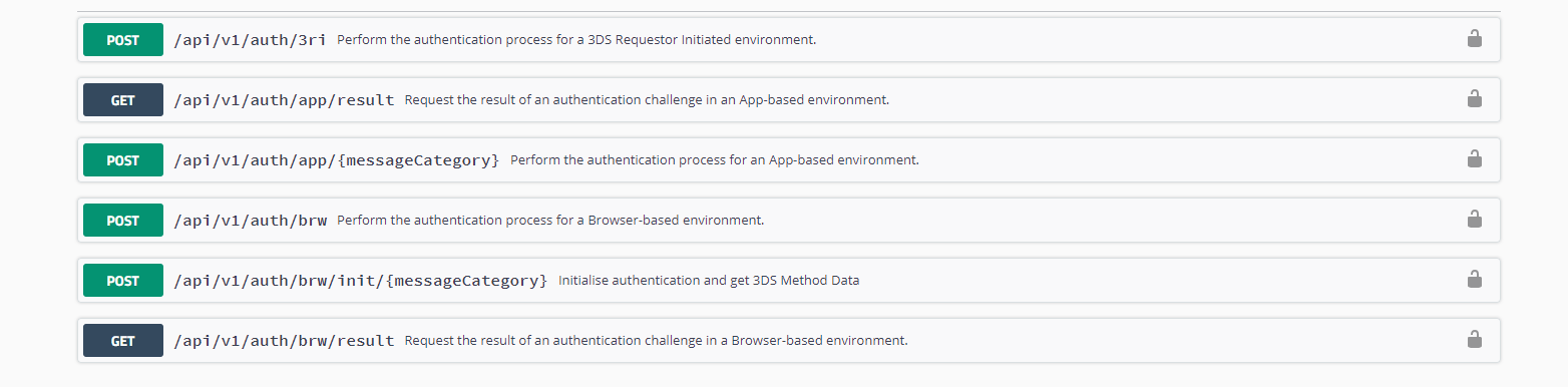 api end points